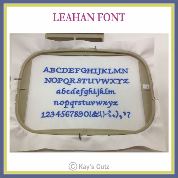 Leahan Fonts ampler- 600