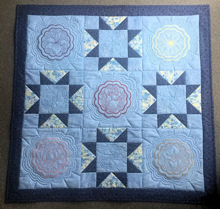 Maurine Blue Quilt