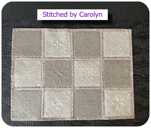 Majestic Blocks by Carolyn