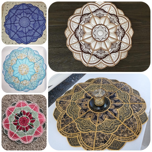 Mandala2 Placemat samples by KK Group 0220