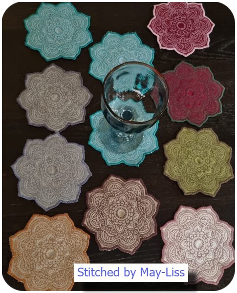 Mandala Coaster by May-Liss