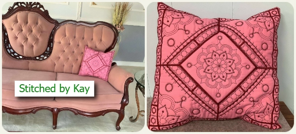 Mandala Cushion by Kay 2