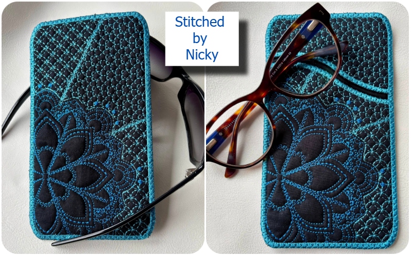 Mandala Glass Case by Nicky 1