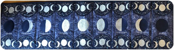 Moon Table Runner by Liz