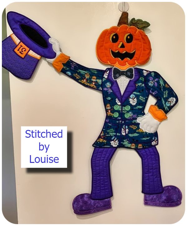 Mr Pumpkin Head by Louise