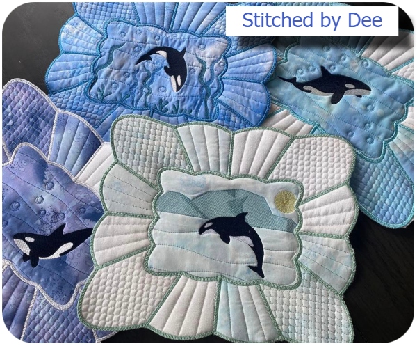 Orca Large Placemats by Dee