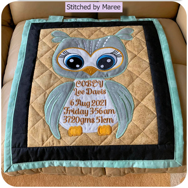 Owl Birth Announcement by Maree