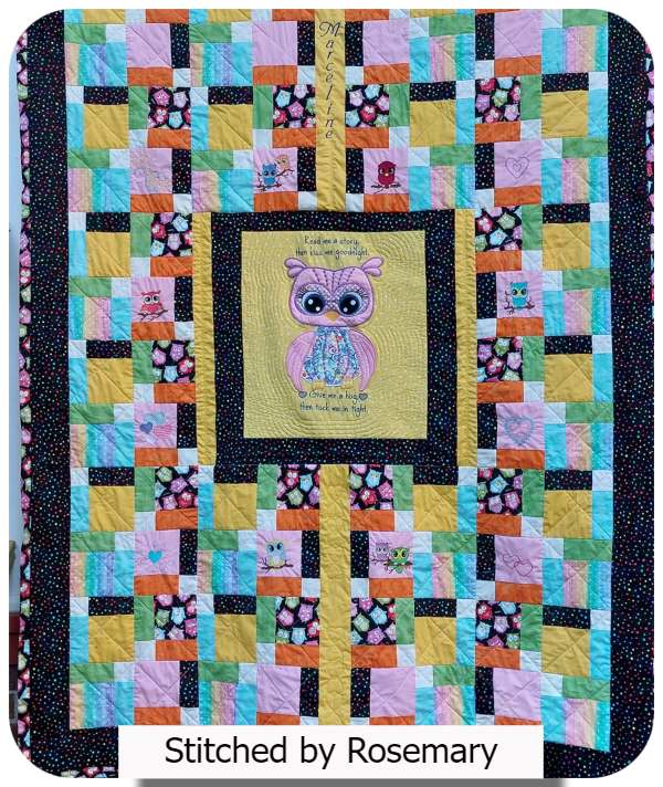 Owl Quilt b Rosemary