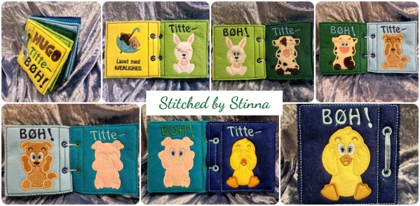 Peek A Boo Book by Stinna