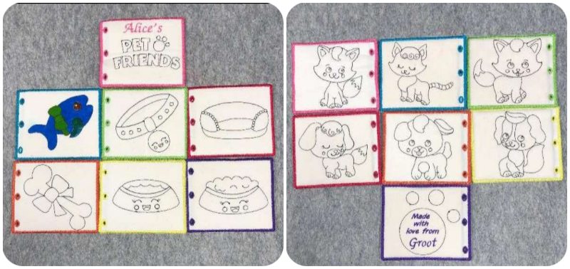 Pet Friends Coloring Book by Kim