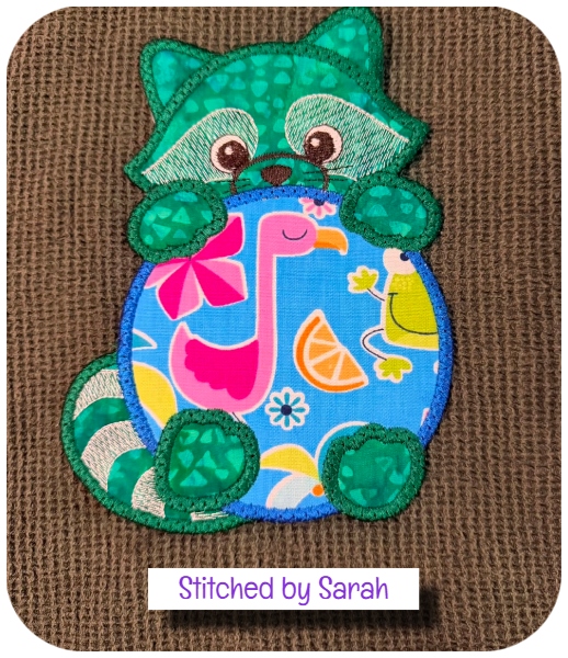 Racoon Coaster by Sarah