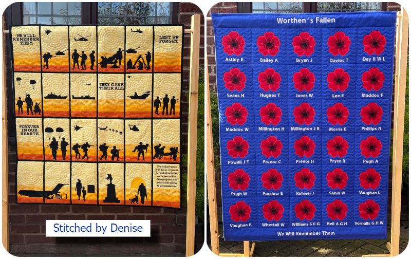 Remembrance Quilt by Denise