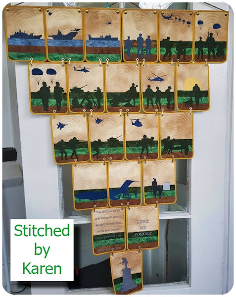 Remembrance Quilt by Karen with Free Kings Coaste - 600r