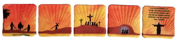 Resurrection Coaster Embroidey Designs