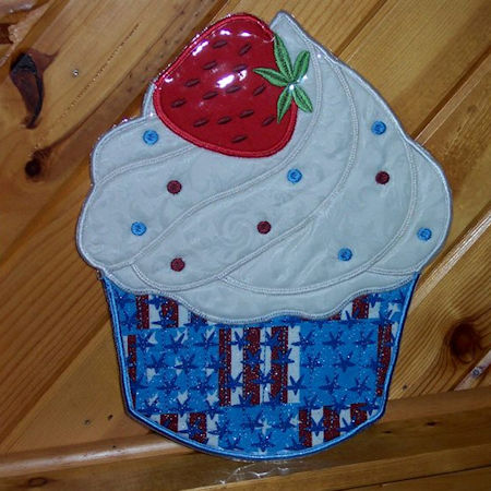 Large Cupcake Placemat
