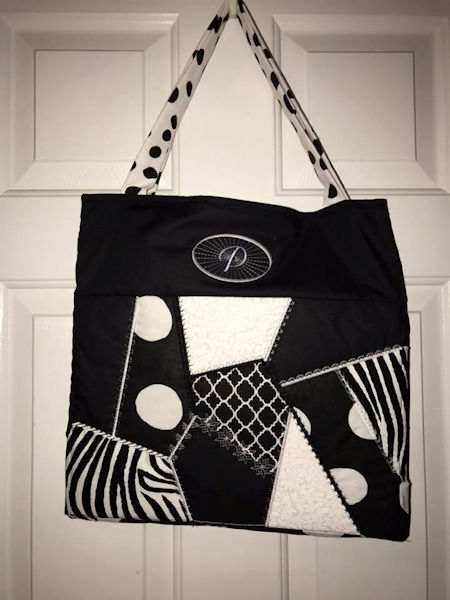 Crazy Patch Tote Bag