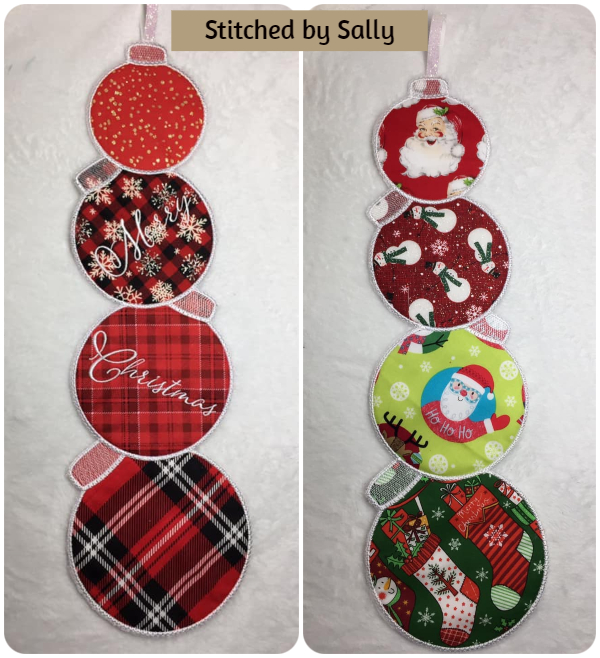 Sally - stacked Baubles