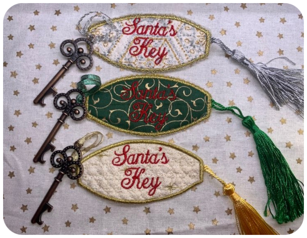 Sample Santa Keys - 600