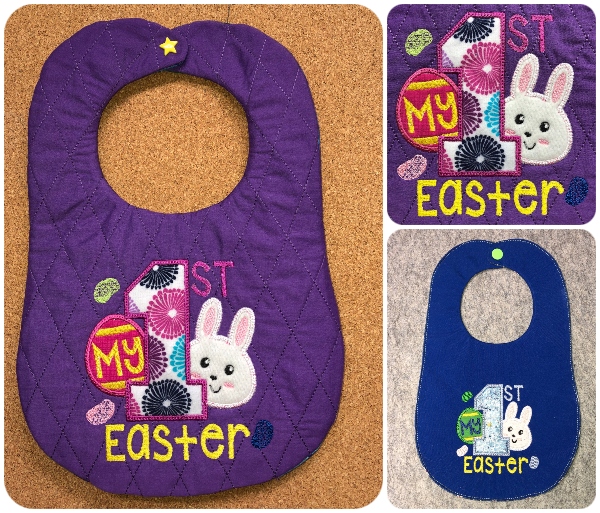 Samples of My first Easter Applique Design