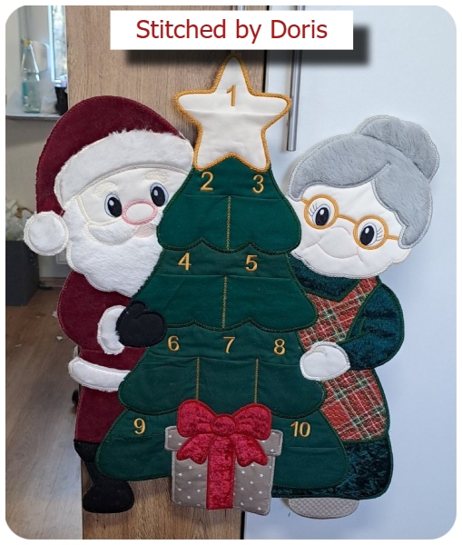 Santa Advent by Doris 2511