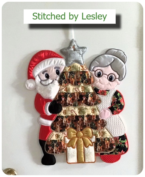 Santa Advent by Lesley 2511