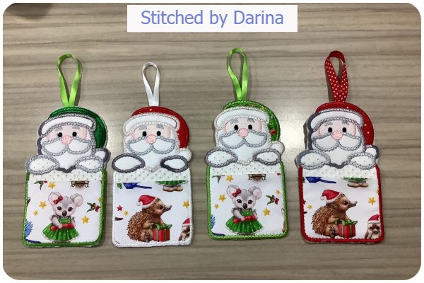 Santa Giftcards by Darina