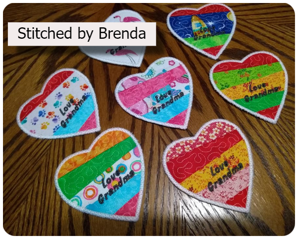 Scrappy Heart by Brenda