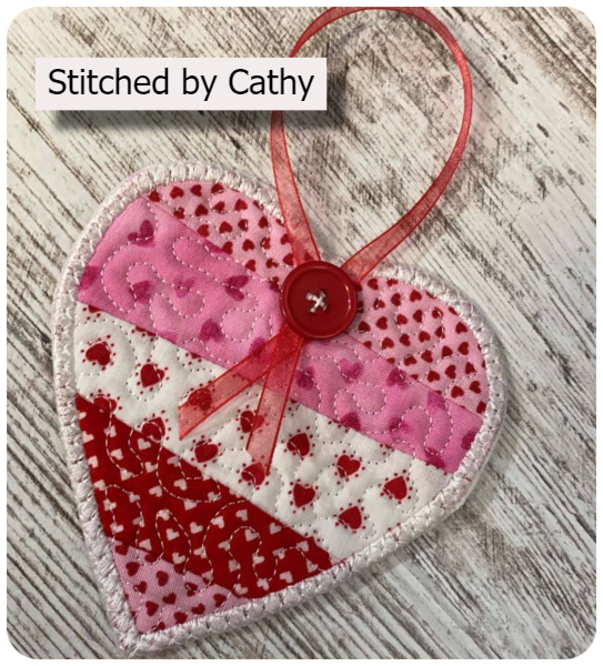 Scrappy Heart by Cathy