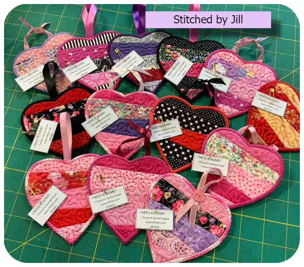 Scrappy Hearts by Jill