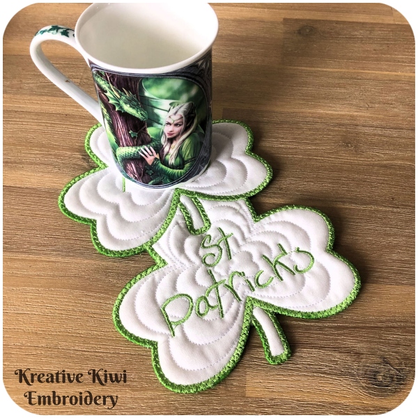 Shamrock Coaster by Kreative Kiwi