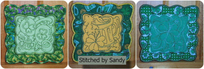 St Patricks Day Coasters by Sandy 3