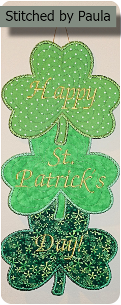 St Patricks Day Shamrock by Paula