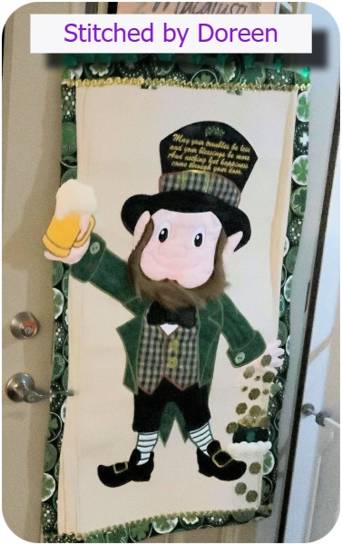 St Patricks Hanger by Doreen