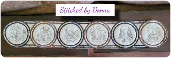 Stacked Circle Runner by Donna