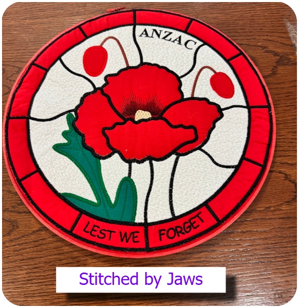 Stained Glass Anzac by William 2704