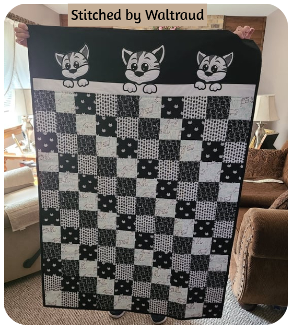 Storytime Quilt by Waltraud