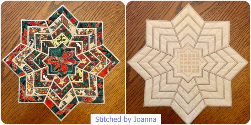 Stripey Star placemat by Joanna 2