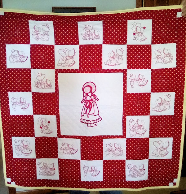 Sunbonnet Quilt by Joy