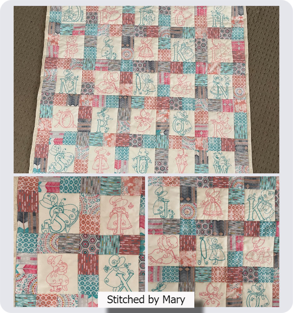 Sunbonnet Quilt by Mary