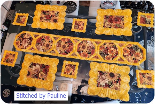 Sunflower Table Set by Pauline - IW