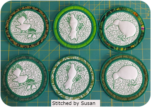 Susan - Kiwi Collection Coasters