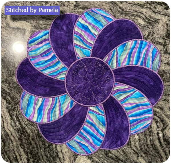 Swirly Placemat by Pamela XL