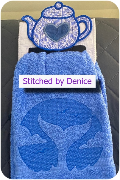 Teapot Towel holder by Denice