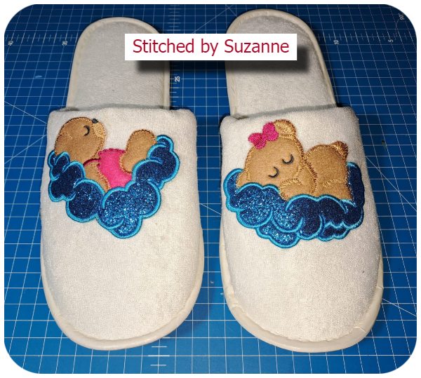 Teddy Slippers by Suzanne - 600