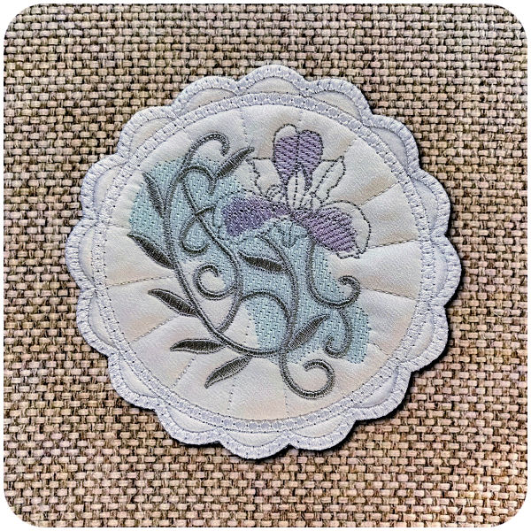 Touch of Color 2 Coaster by Kreative Kiwi