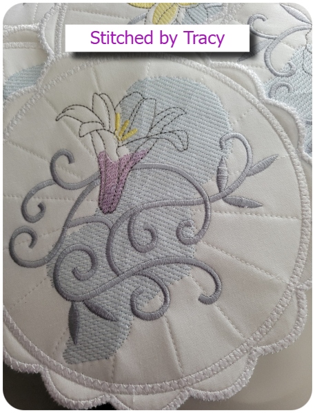 Touch of colour Coaster by Tracy