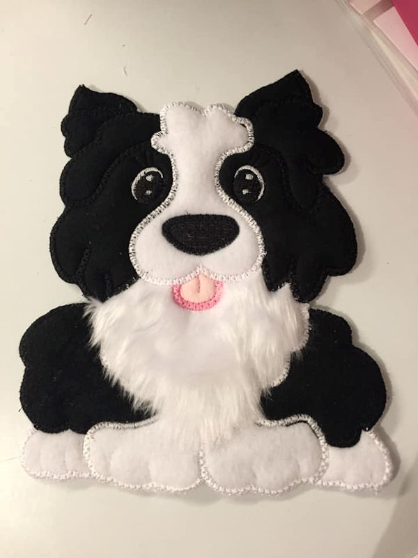 Victoria - Large Dog Applique