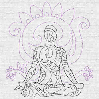Yoga Embroidery Designs-6