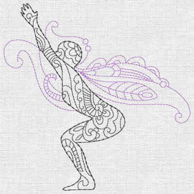 Yoga Embroidery Designs-8