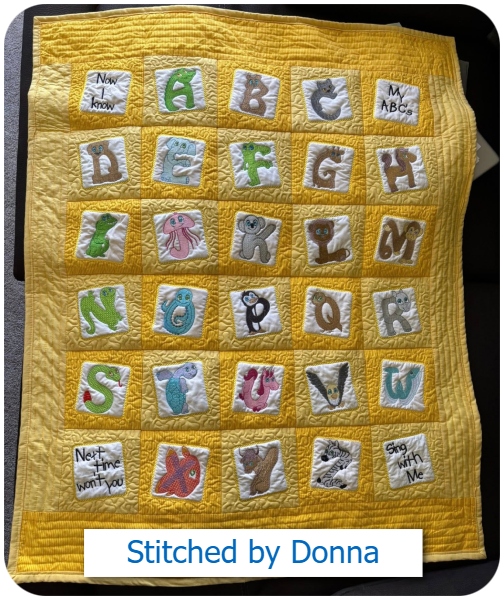 Zoo Alphabet by Donna